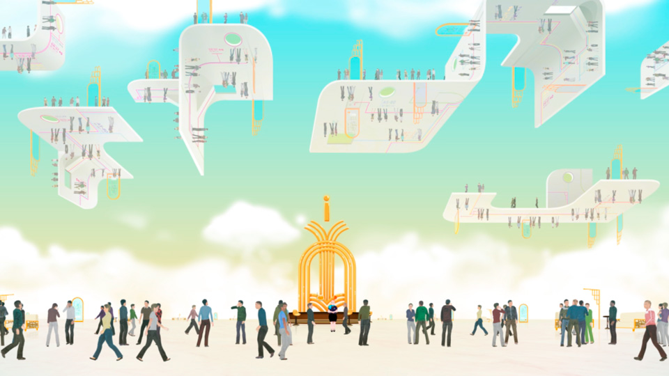 Escena narrativa del curso Tu persona más importante que representa el acompañamiento y la empatía en la experiencia del cliente