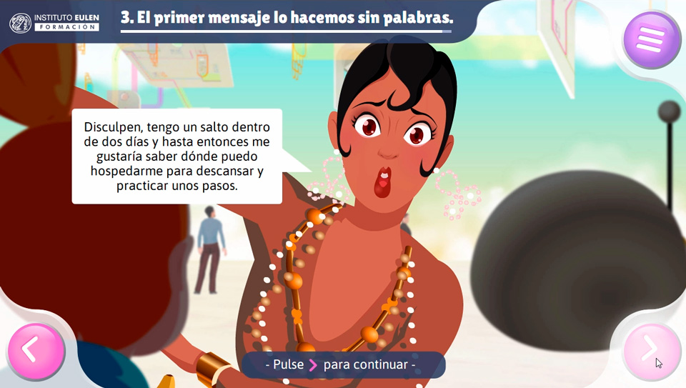 Entorno visual simbólico del curso Tu persona más importante que representa el recorrido emocional del aprendizaje